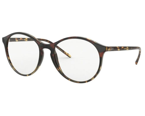 RAYBAN Women Eyeglasses RX5371-5870 Bordeaux Gradient Havana Yellow 53-18-140